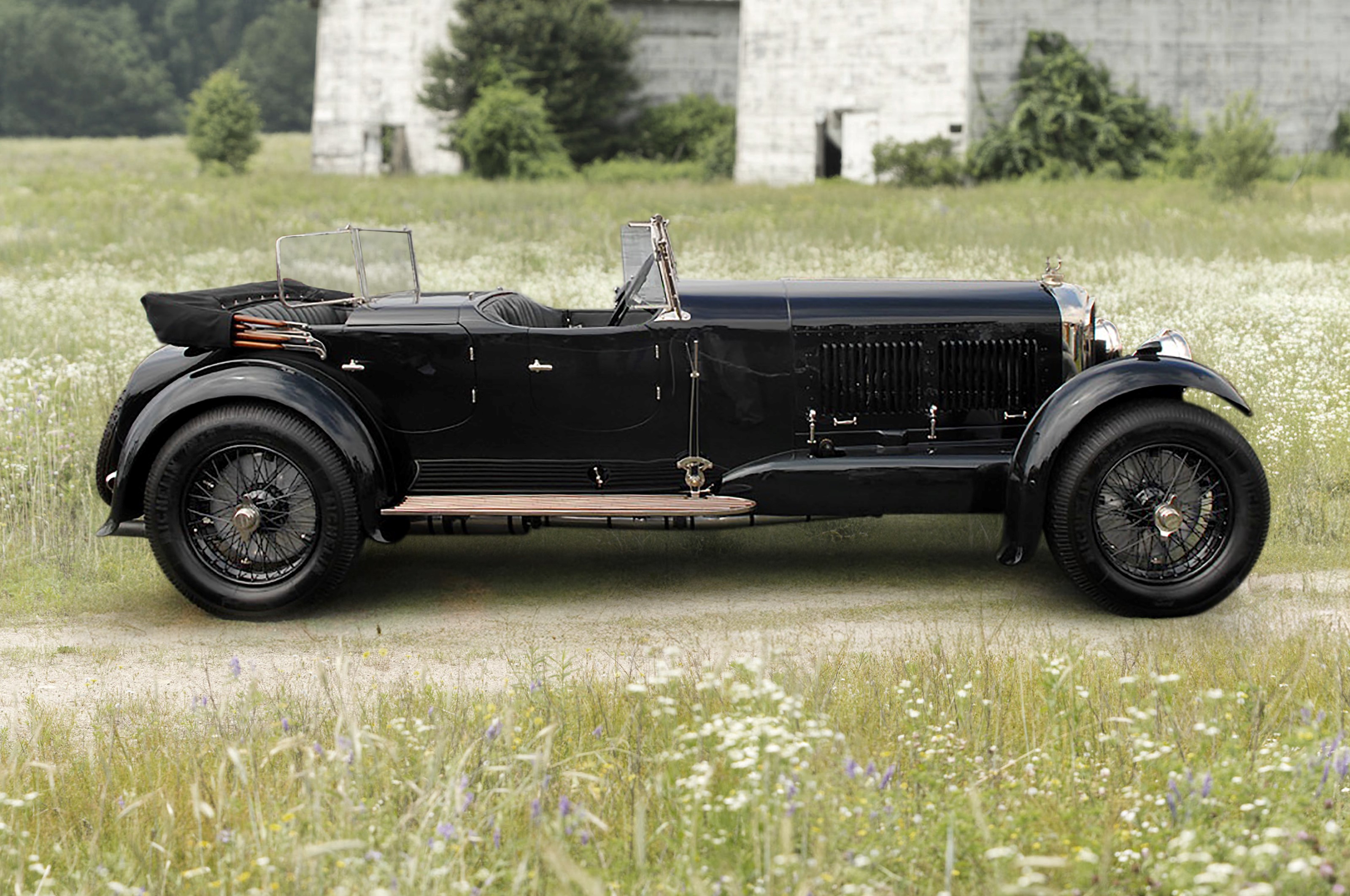 From The Vault-1929 Bentley Speed Six Dual Cowl Tourer by Vanden