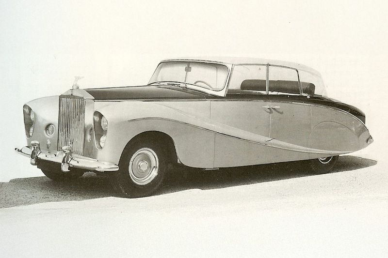 From The Vault-1956 Rolls-Royce Silver Wraith Perspex Top Saloon by Hooper