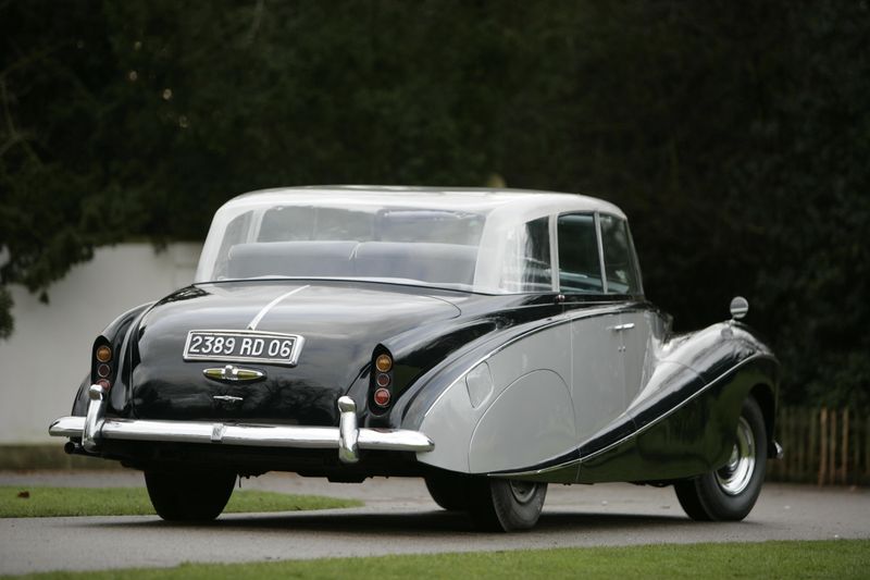 From The Vault-1956 Rolls-Royce Silver Wraith Perspex Top Saloon by Hooper