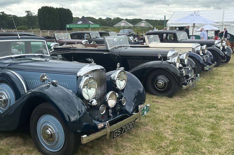 The Bentley Drivers Club Annual Rally at Walton Hall