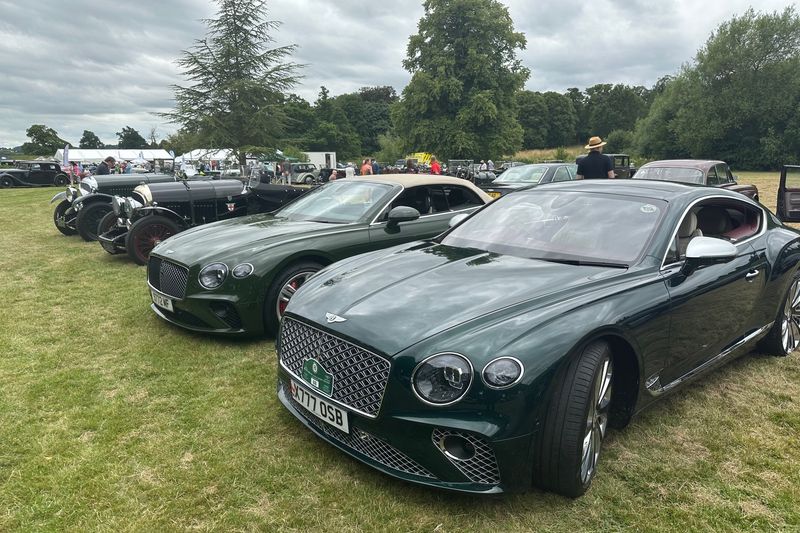 The Bentley Drivers Club Annual Rally at Walton Hall