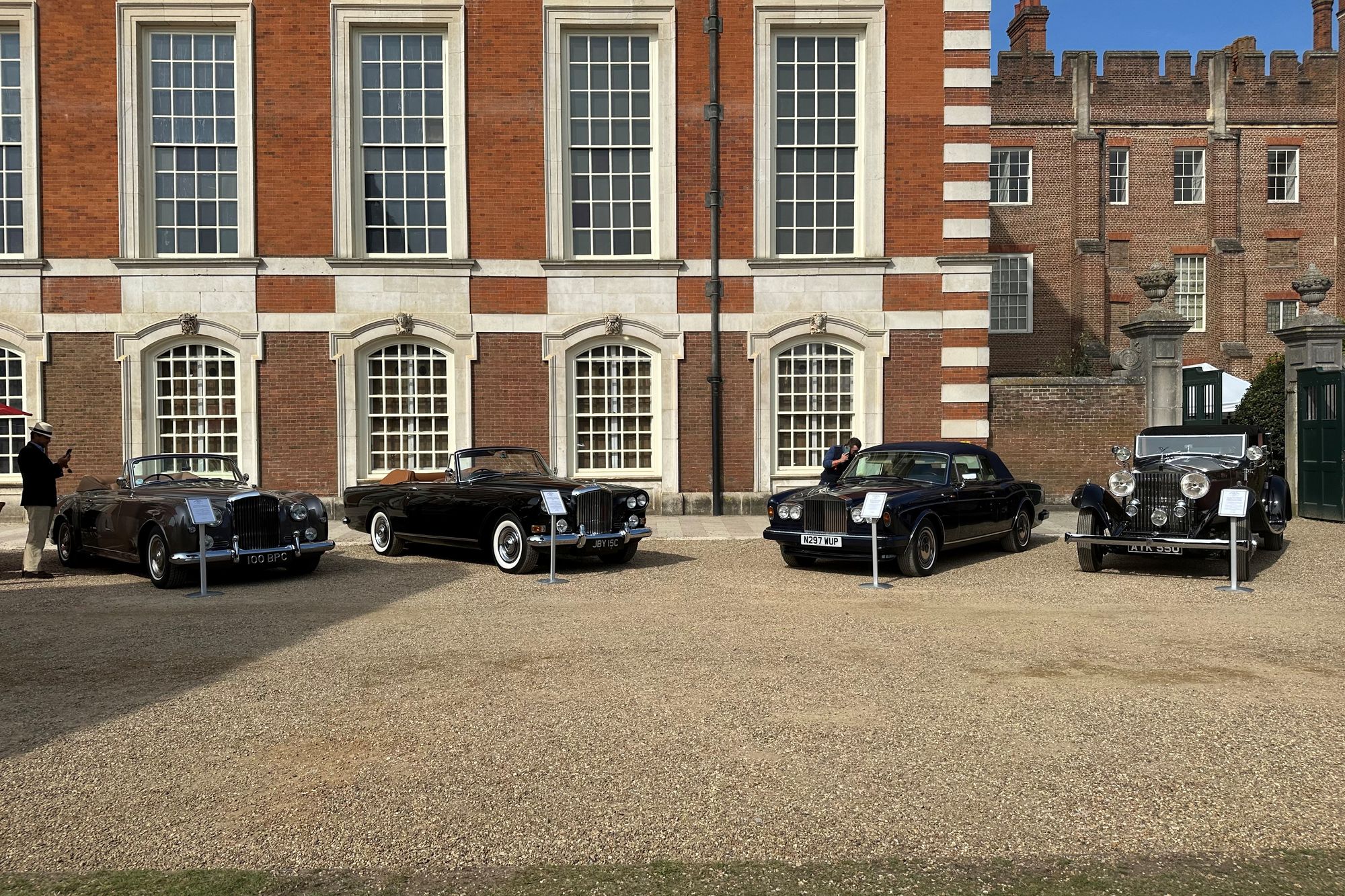 The Concours of Elegance at Hampton Court Palace
