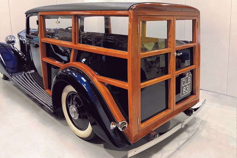 Frank Dale 1935 Rolls-Royce 20/25 Woody Shooting Brake Restoration Case Study